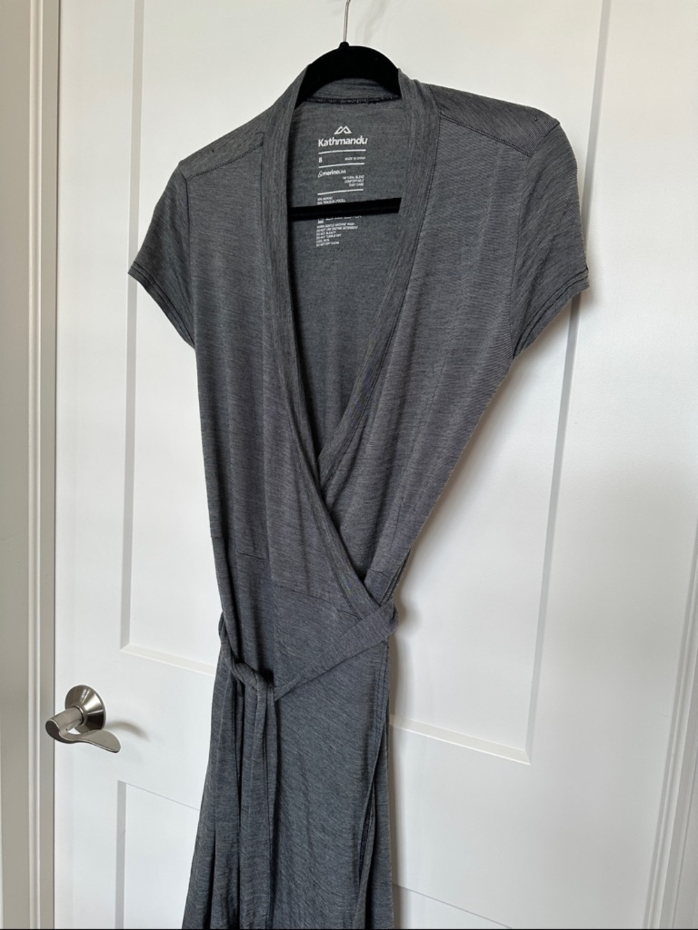 MERINO Kathmandu New Zealand Wrap Dress - Picture 5 of 5
